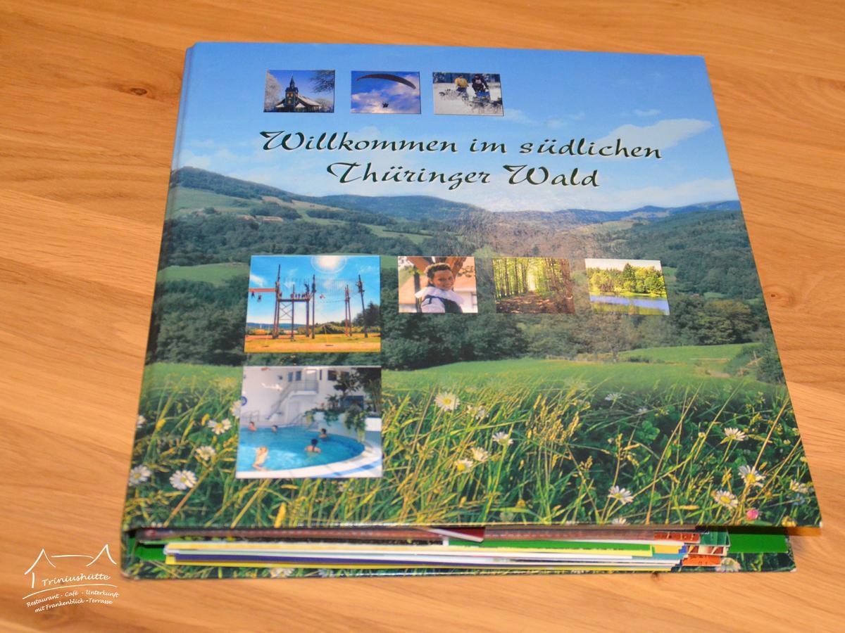 Die Triniushuette "Thueringens Schoenste Aussicht" Rauenstein Ngoại thất bức ảnh