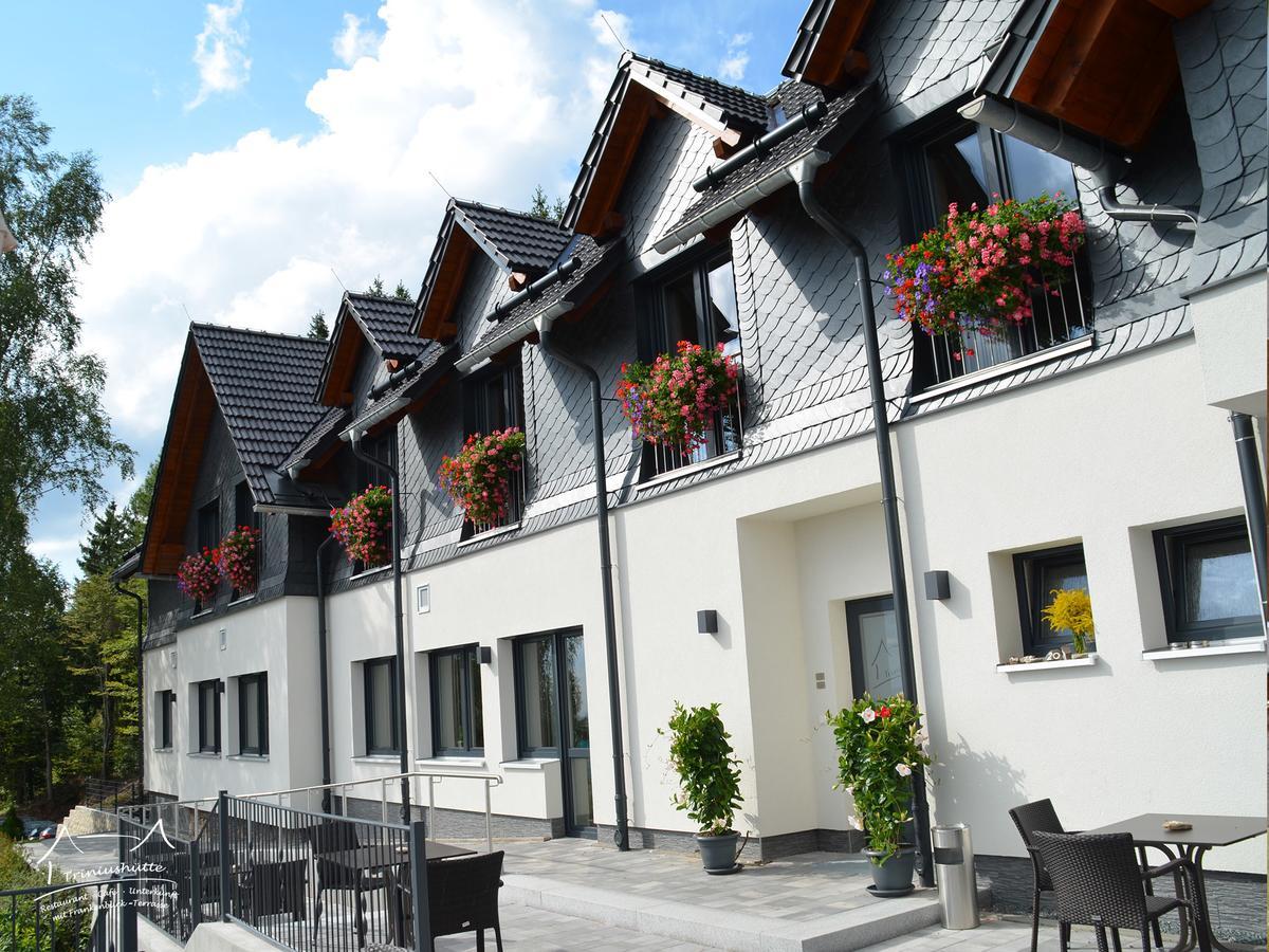 Die Triniushuette "Thueringens Schoenste Aussicht" Rauenstein Ngoại thất bức ảnh